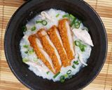 サラダチキンたっぷり♪簡単あったか中華粥作り方9写真