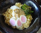 サッポロ一番☆温玉ぶっかけラーメン作り方4写真