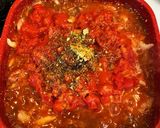 サバ缶と大豆のトマト煮込み作り方3写真