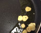 そうめんdeペペロンチーノ水菜とベーコン作り方7写真