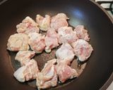 揚げずにフライパン1つでヤンニョンチキン作り方4写真