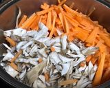 簡単♡弁当♡免疫力♡舞茸入りお稲荷さん作り方2写真