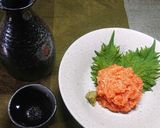 超簡単＆絶品！味噌マヨDE叩きサーモン♪作り方6写真