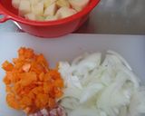具だくさん☆野菜コンソメスープ作り方1写真
