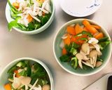 レンジ豆腐春雨ジャージャー麺味そぼろ炒煮作り方12写真