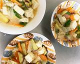 レンジ豆腐春雨ジャージャー麺味そぼろ炒煮作り方20写真
