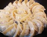 生姜入り明日葉とツナ缶のヘルシー餃子♪作り方3写真