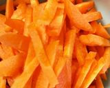 レンジアップルソースひき肉のせドーム蒸し作り方9写真
