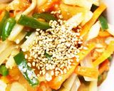 レンジアップルソースたっぷり野菜そぼろ丼作り方15写真