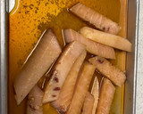厚揚げとかじきの中華炒め作り方1写真