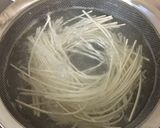麻婆豆腐の素アレンジ!旨辛うどん中華風✨作り方3写真