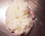 簡単時短 ハムおにぎり作り方3写真