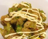 ご飯がすすむ鶏肉とアボガドのガーリック丼作り方7写真