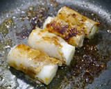 簡単！とろとろネギ肉巻きの麻辣マヨソテー作り方4写真