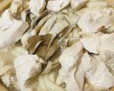 鶏肉と白菜の赤味噌＆胡麻うどん鍋作り方4写真