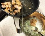 ネギ盛りクリチ和え♪鶏もも肉のソテー作り方6写真