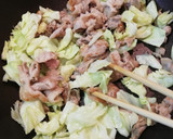 トンテキ風。豚こま肉のウスターソース炒め作り方6写真