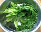 カリカリじゃこと青菜のパスタ作り方1写真