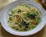 カリカリじゃこと青菜のパスタ作り方5写真