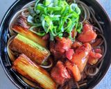 鴨南蛮ならぬ✿やきとり南蛮作り方10写真