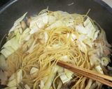 フライパンひとつ♪ツナ缶で醤油パスタ作り方5写真