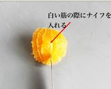 お皿にできる八朔のむきかた・・・産地から作り方6写真