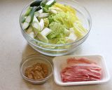 豚と白菜の 粕みそ蒸し作り方1写真