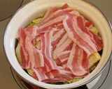豚と白菜の 粕みそ蒸し作り方3写真