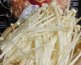 リカちゃん♡えのきでホタルイカのパスタ風作り方1写真