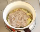 豚と白菜の 粕みそ蒸し作り方4写真