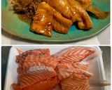 脂のり鮭のアラ(腹身)としめじの甘辛煮作り方8写真