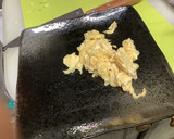きくらげスプラウトと卵の炒め物作り方3写真