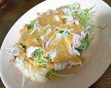 豚肉と水菜ともやしの温サラダ作り方3写真