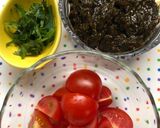 あかもくとトマトの酢の物＊しそ風味作り方1写真