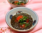 あかもくとトマトの酢の物＊しそ風味作り方2写真