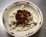 ビールが進む☆ゆで鶏の食べるラー油和え作り方3写真