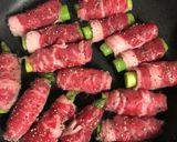牛肉アスパラ巻き＊バルサミコソース作り方5写真