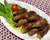 牛肉アスパラ巻き＊バルサミコソース作り方6写真