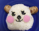 安全で美味しいシーセージくまさんおにぎり作り方8写真