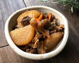 STAUBストウブ鍋で牛すじ肉の下処理作り方16写真