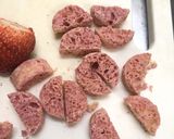 ★簡単！果物溢れ出す誕生日ケーキ★作り方6写真