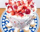 ★簡単！果物溢れ出す誕生日ケーキ★作り方16写真