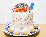 ★簡単！果物溢れ出す誕生日ケーキ★作り方17写真