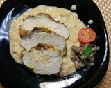 きのこ風味のウフブルイエ作り方3写真