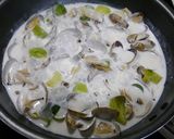 簡単！あさりとポワローのクリーム煮作り方5写真