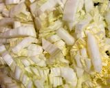 白菜と鶏肉のチャーハン作り方4写真