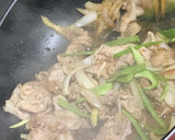砂糖を使わない豚コマと玉ねぎの生姜焼き作り方5写真