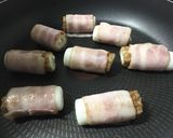 ちくわのベーコン巻き。作り方1写真