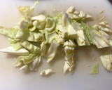 半熟が最高！材料3つで簡単とんぺい焼き☆作り方1写真