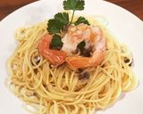 簡単絶品!エビと白トリュフのパスタ作り方10写真